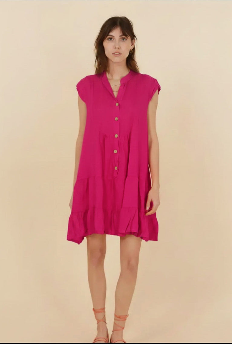 Giselle Linen Dress