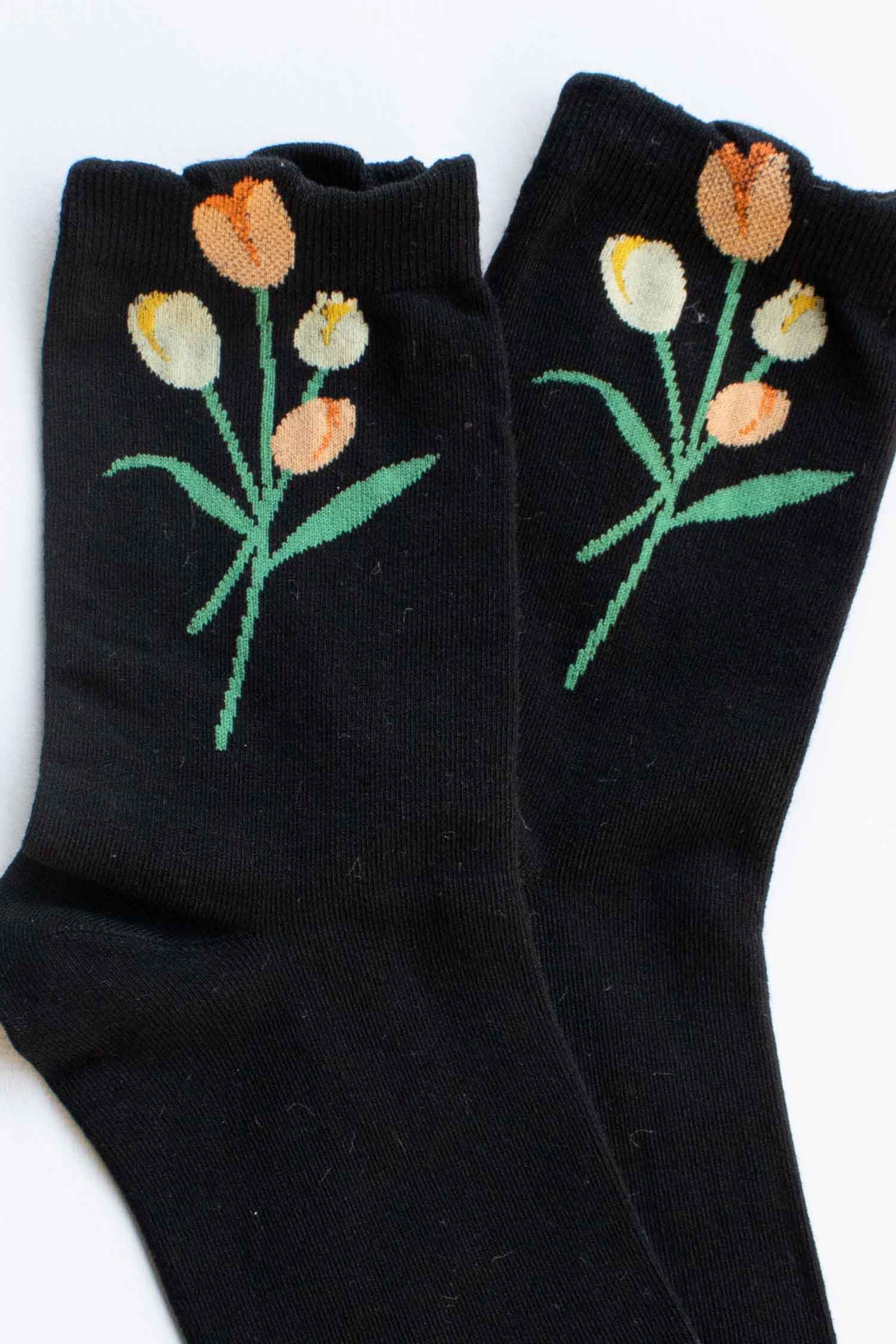 Tulip Bloom Socks