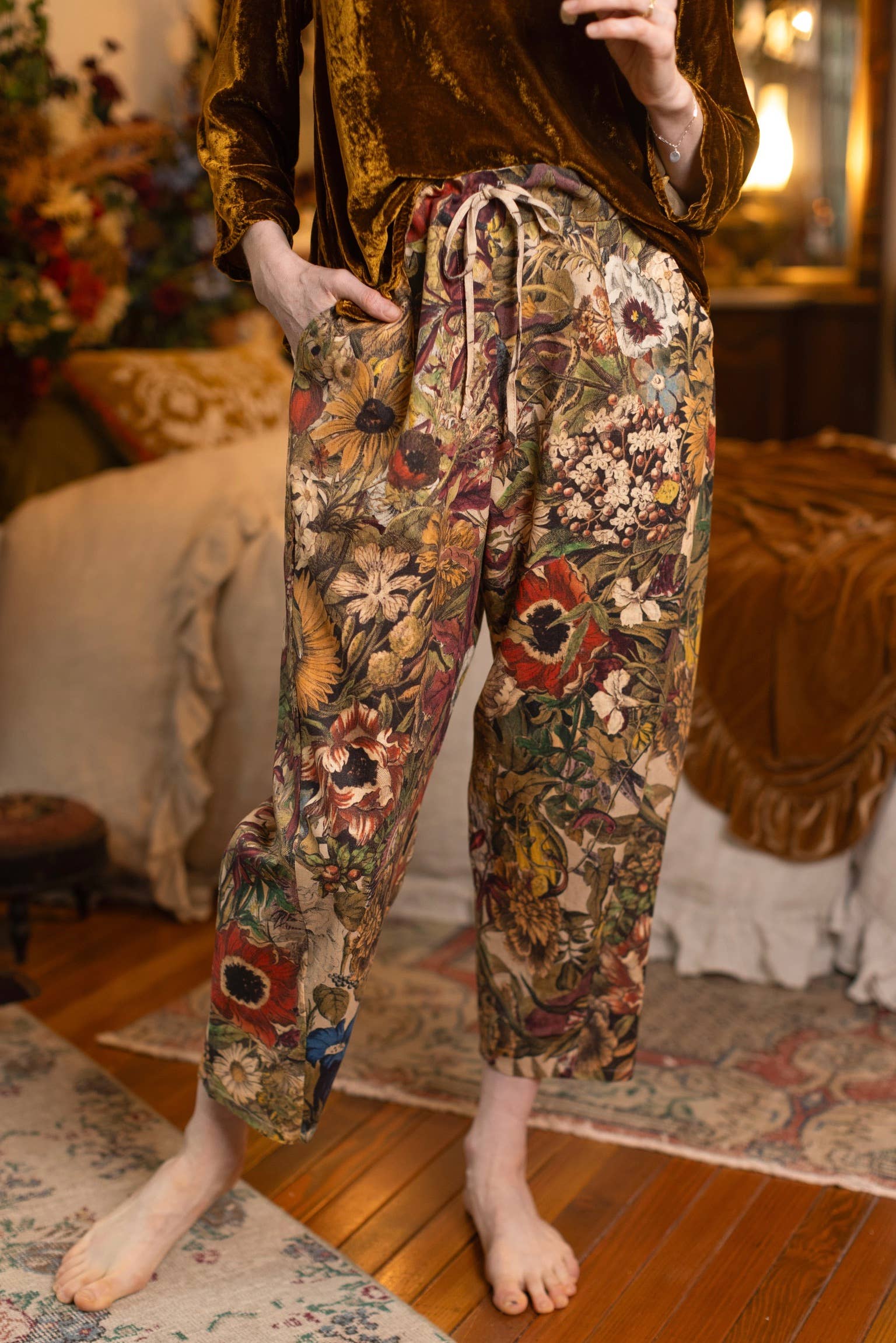 Golden Hour Linen Artist Pant