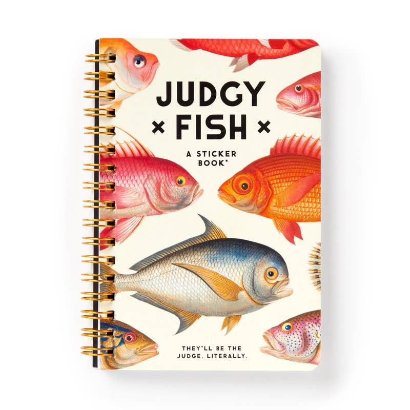 Judgy Fish Sticker Book - Out of the Blue