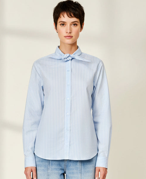 TIE NECK SHIRTS