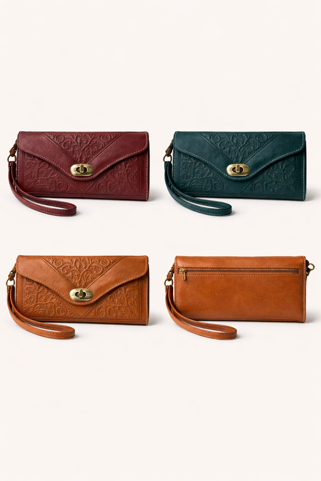 Leather Tri-Fold Wallet