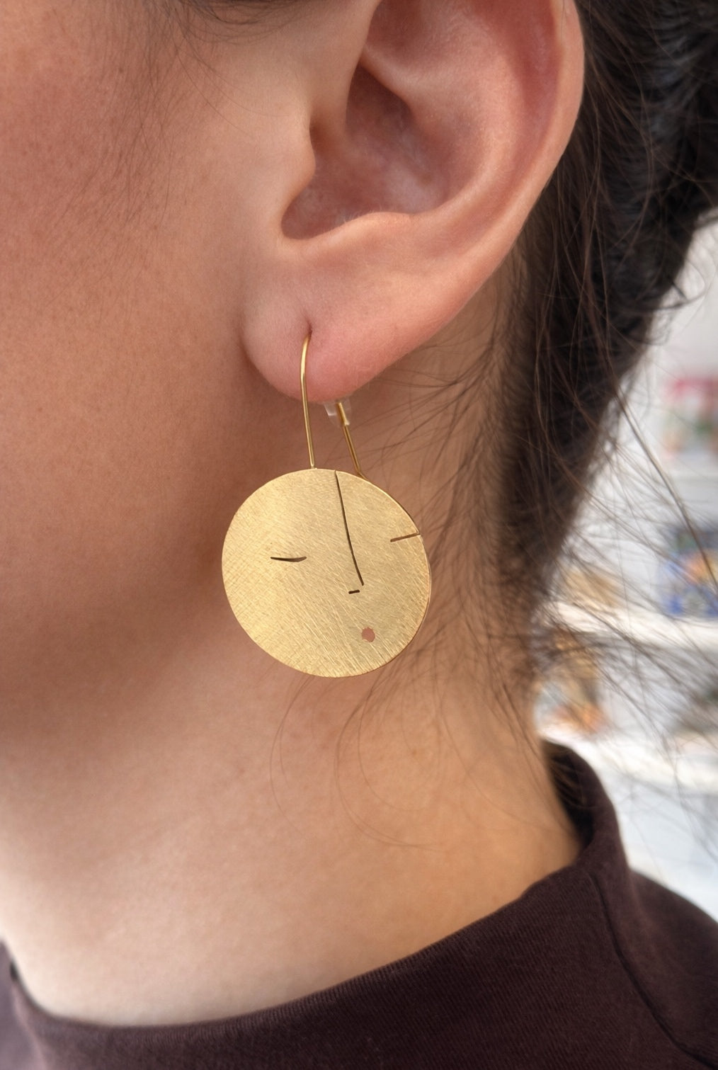 Sleepy Twins Earrings - Out of the Blue