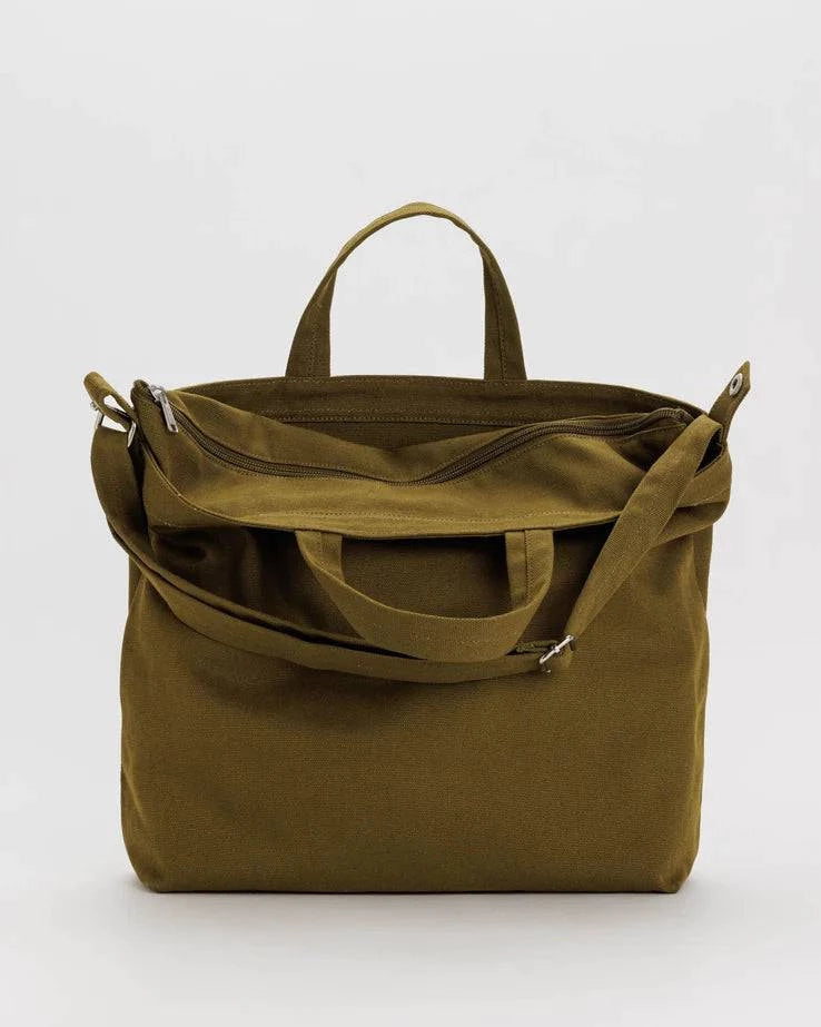 Horizontal Canvas Tote - Out of the Blue