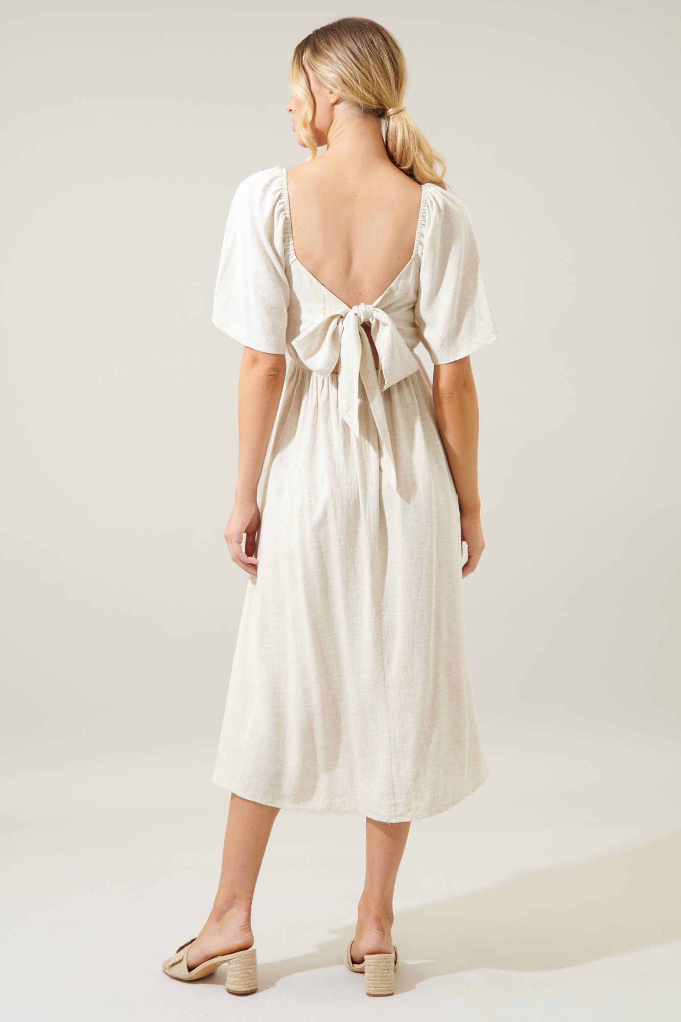 Cassia Linen Dress