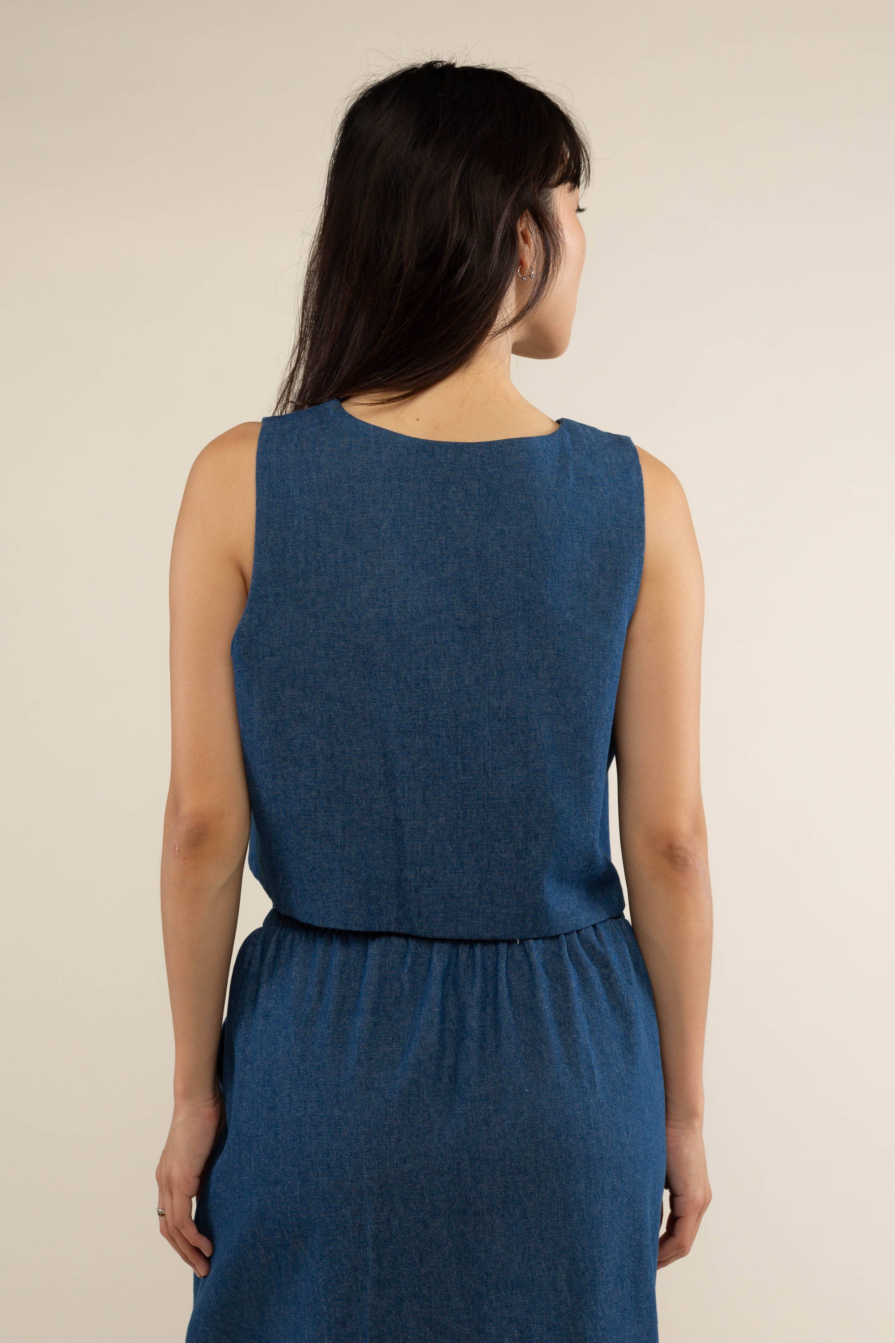 Laney Denim Vest