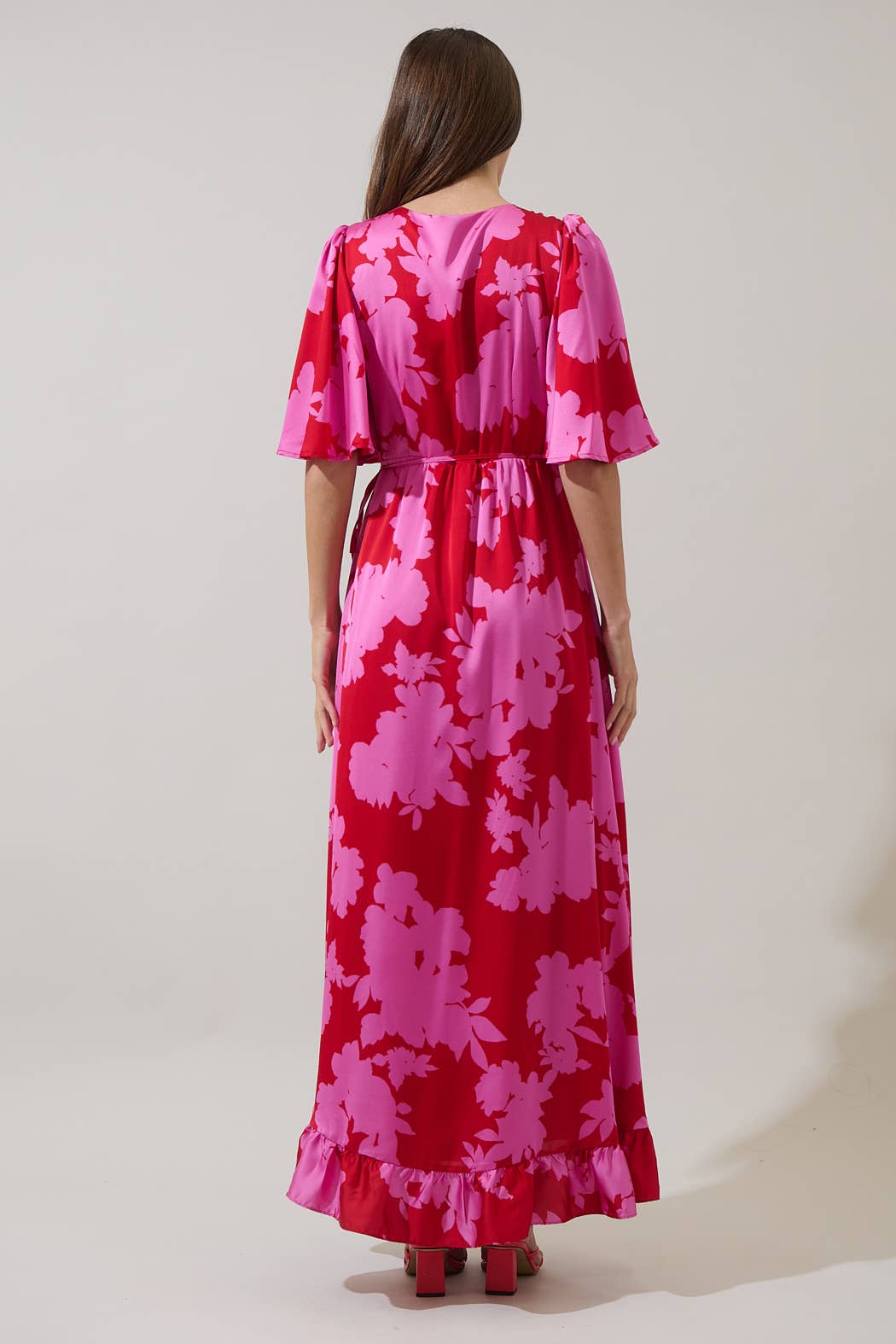 Burning Love Wrap Dress