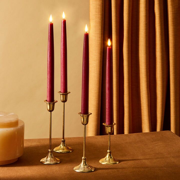 Beeswax Taper Candle - Out of the Blue