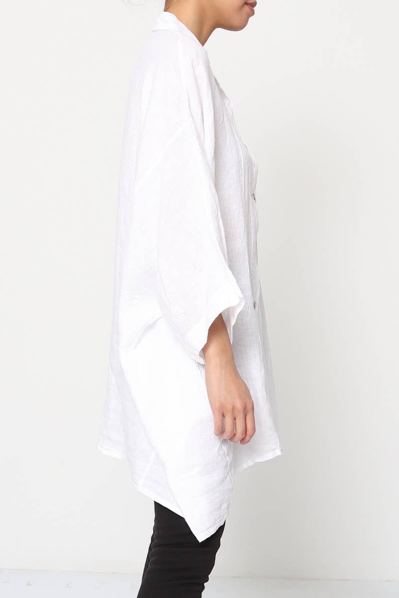 Oversize Linen Shirt