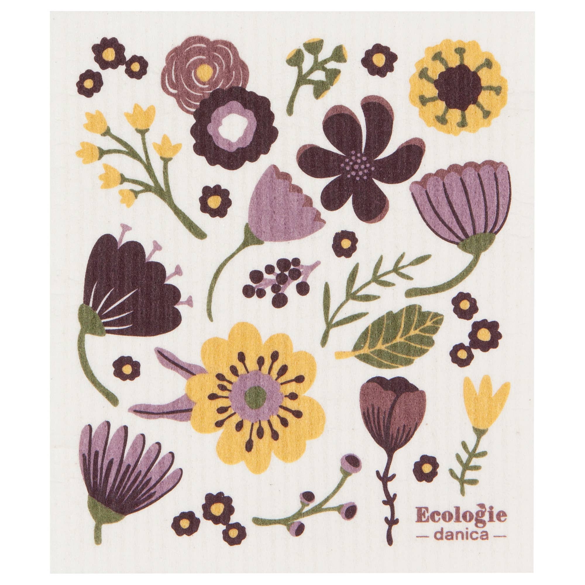 Ecologie Swedish Sponge Reusable Dishcloth Flora