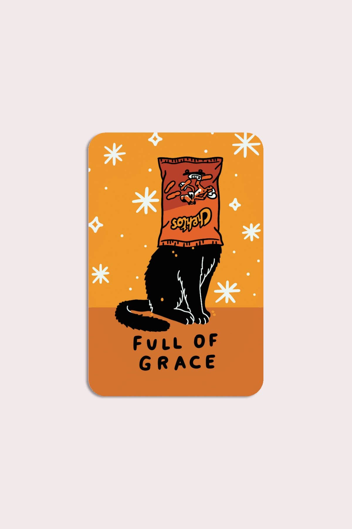 Full of Grace Vinyl Sticker - Out of the Blue