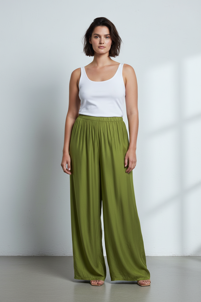 Marlena Fluid Silk Pant