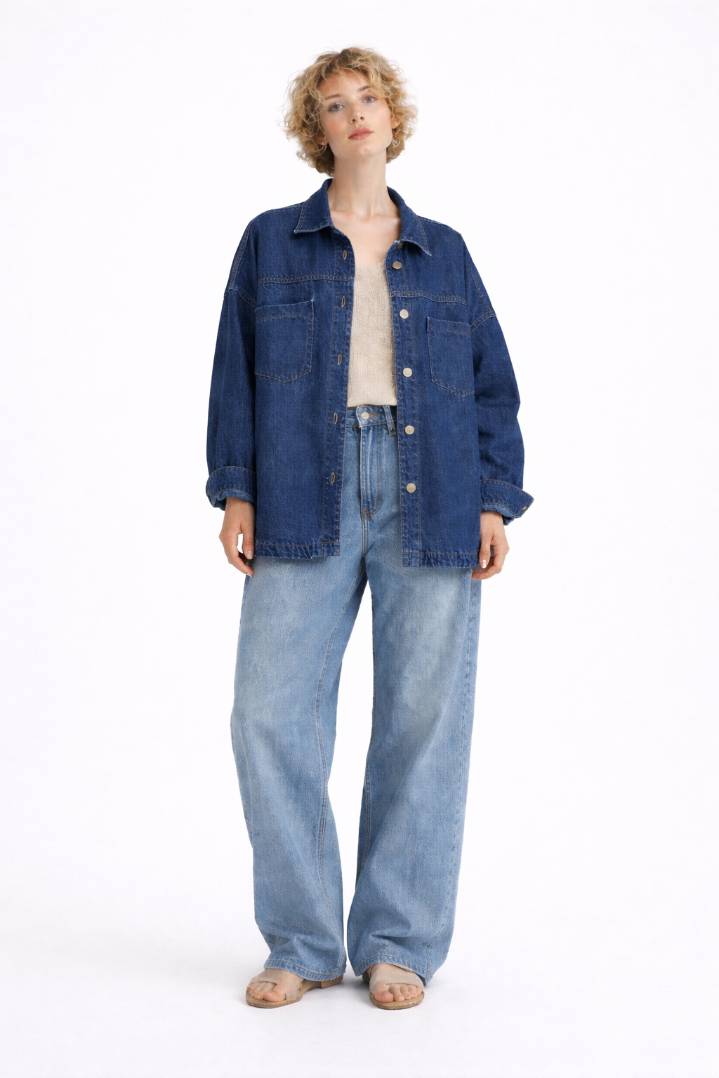 The Everyday Denim Shacket - Out of the Blue