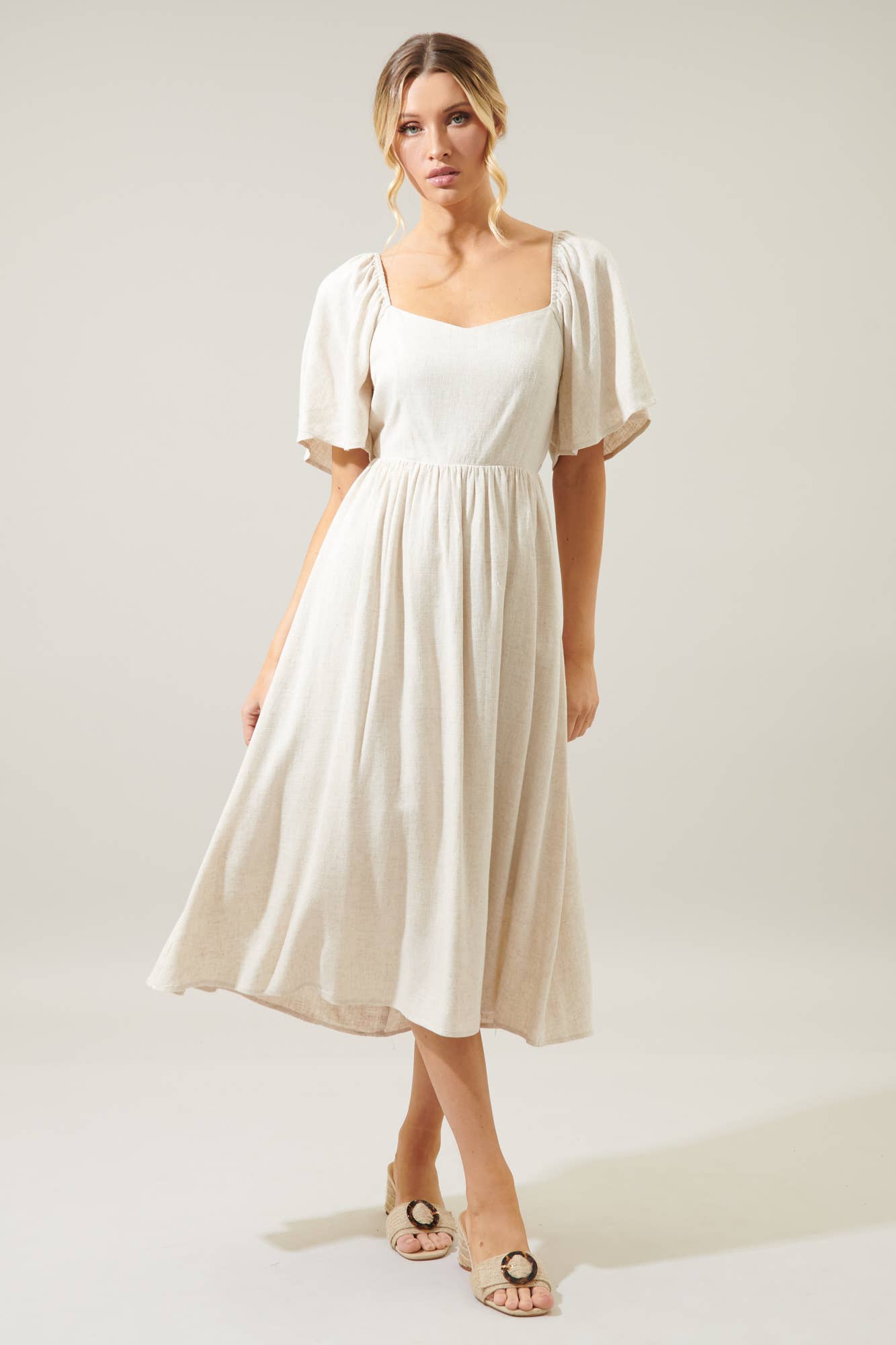 Cassia Linen Dress