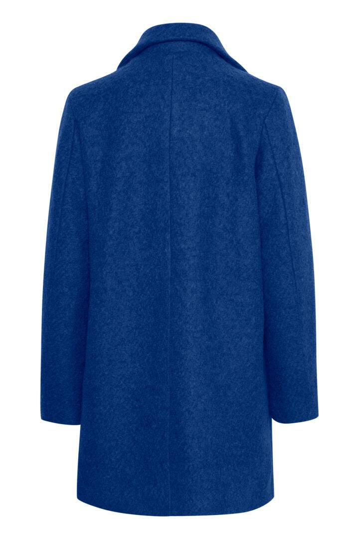 Wool Blend Coat - Out of the Blue