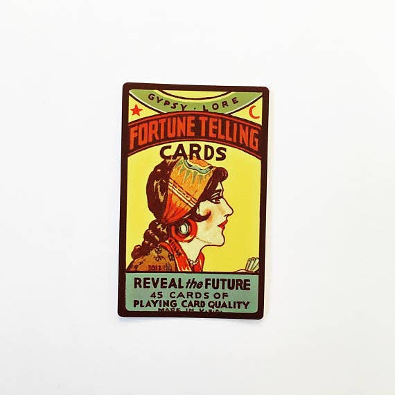 Fortune Telling Sticker - Out of the Blue