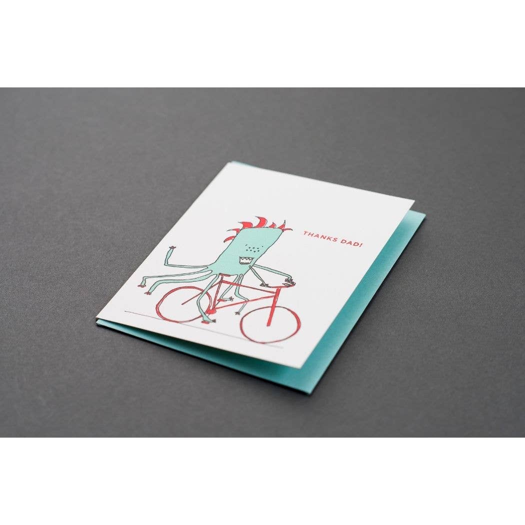 Father's Day Monster Card - Out of the Blue