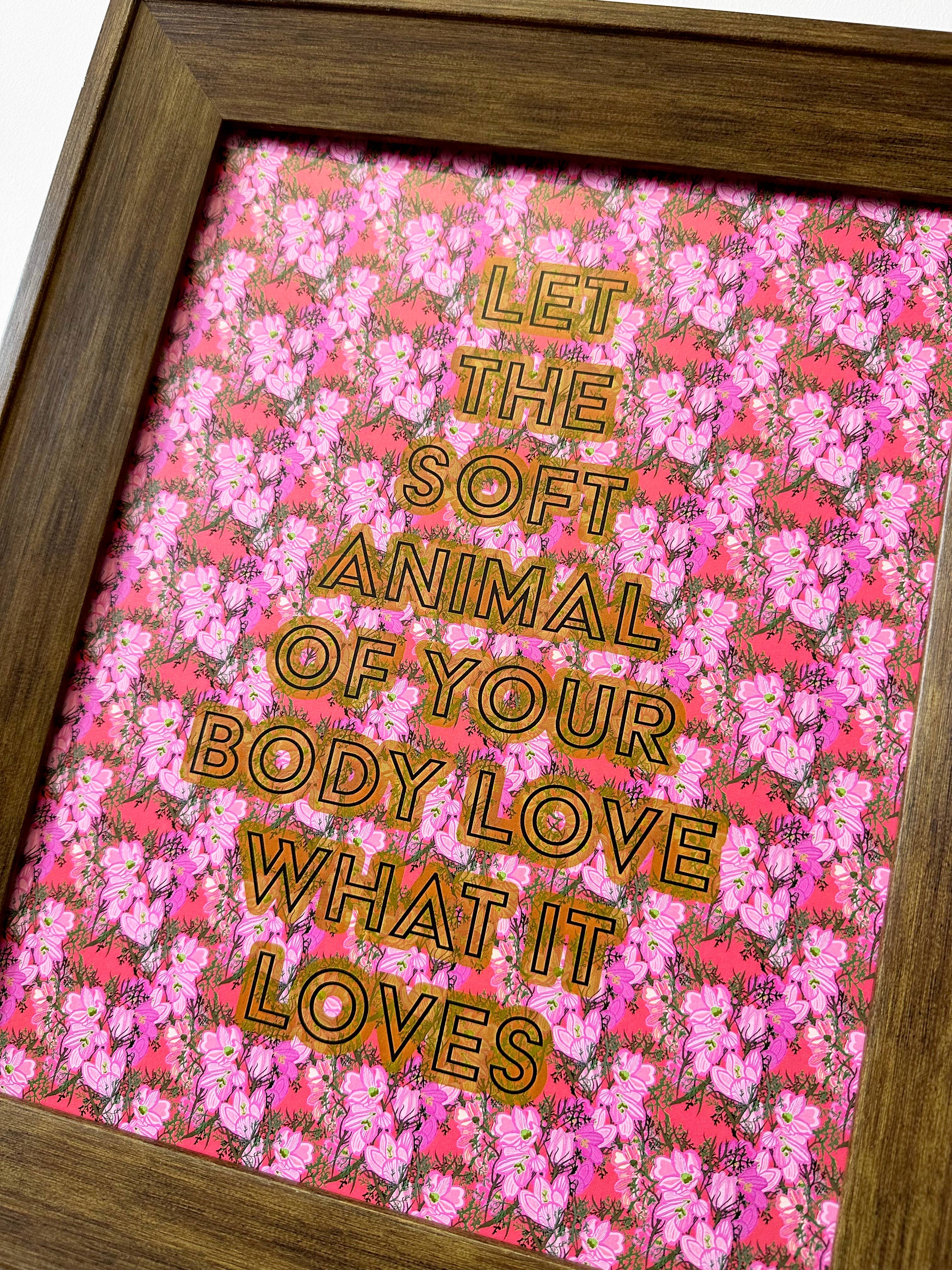From Wild Geese by Mary Oliver-11 x 14 print - Out of the Blue