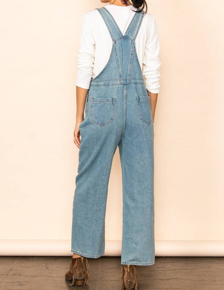 Mom-fit vintage overalls - Out of the Blue