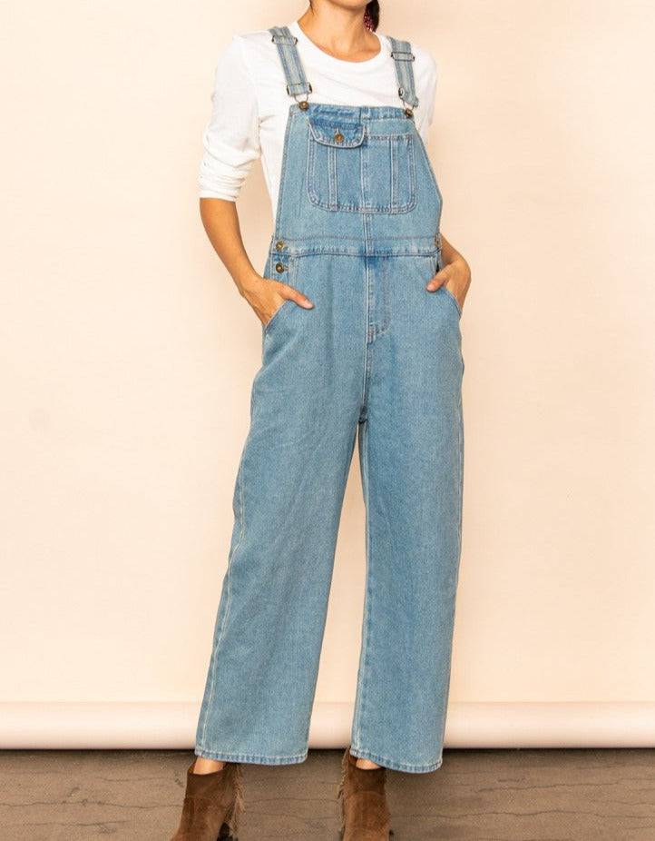 Mom-fit vintage overalls - Out of the Blue
