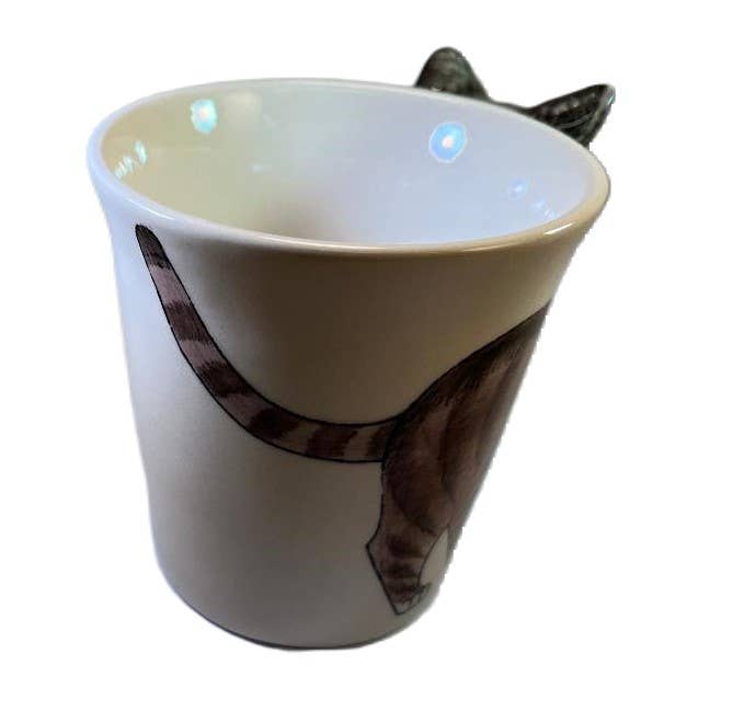 Tabby Cat Mug - Out of the Blue