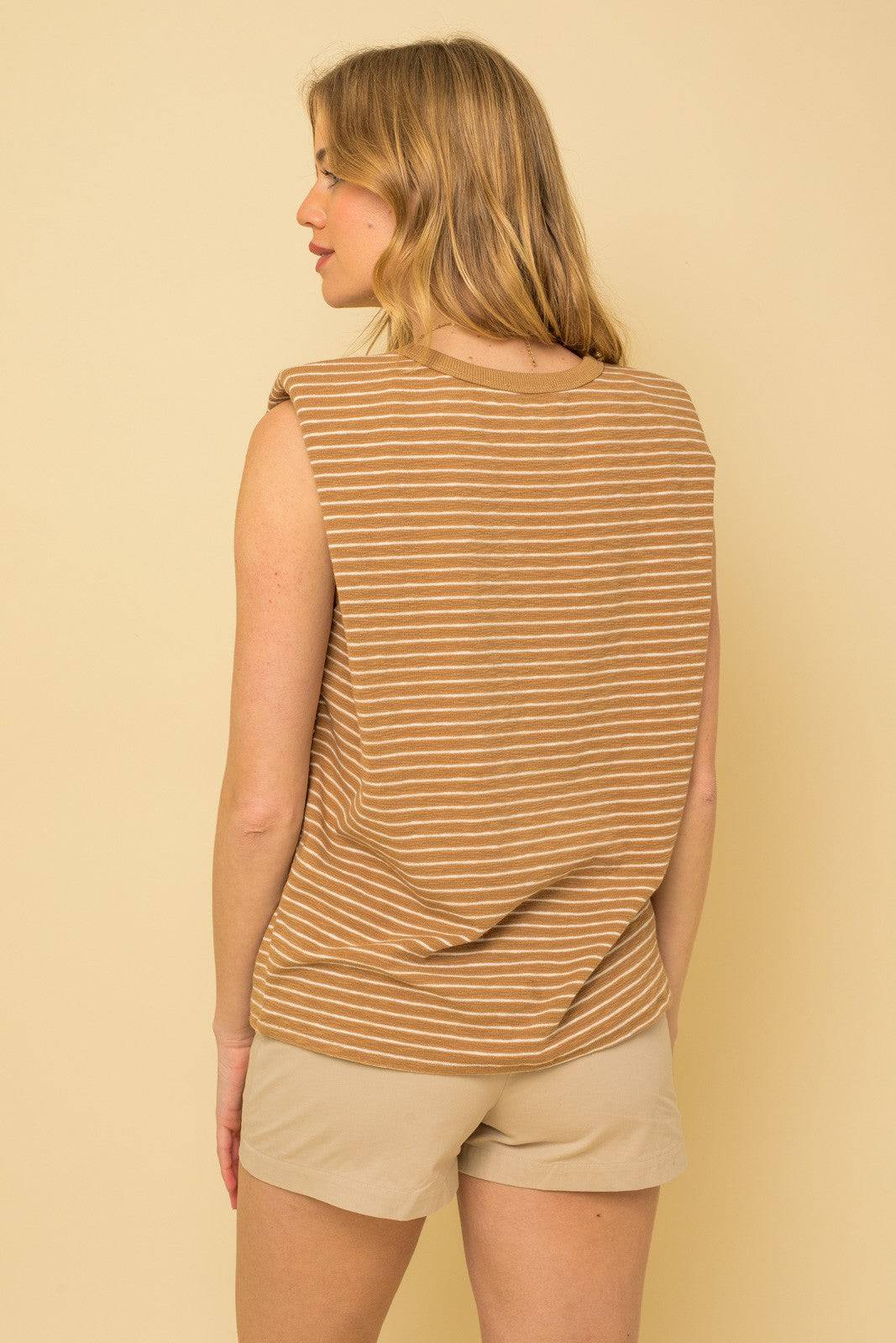 Striped Tee - Out of the Blue