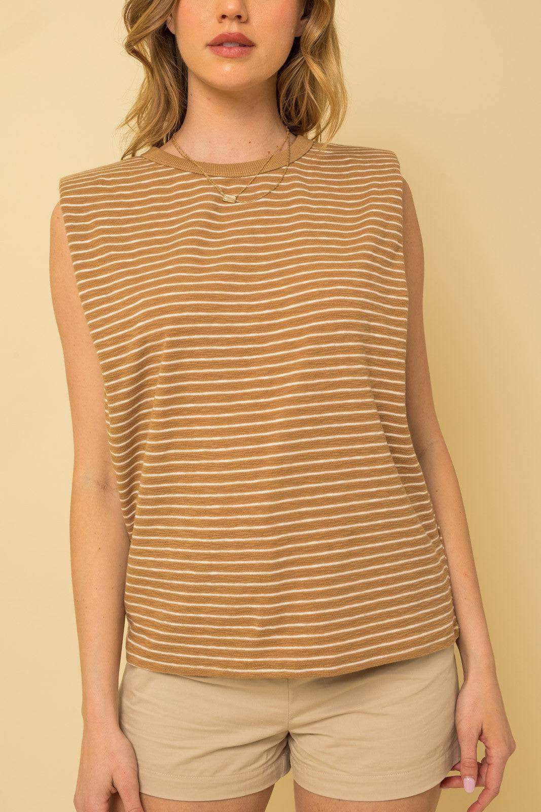 Striped Tee - Out of the Blue