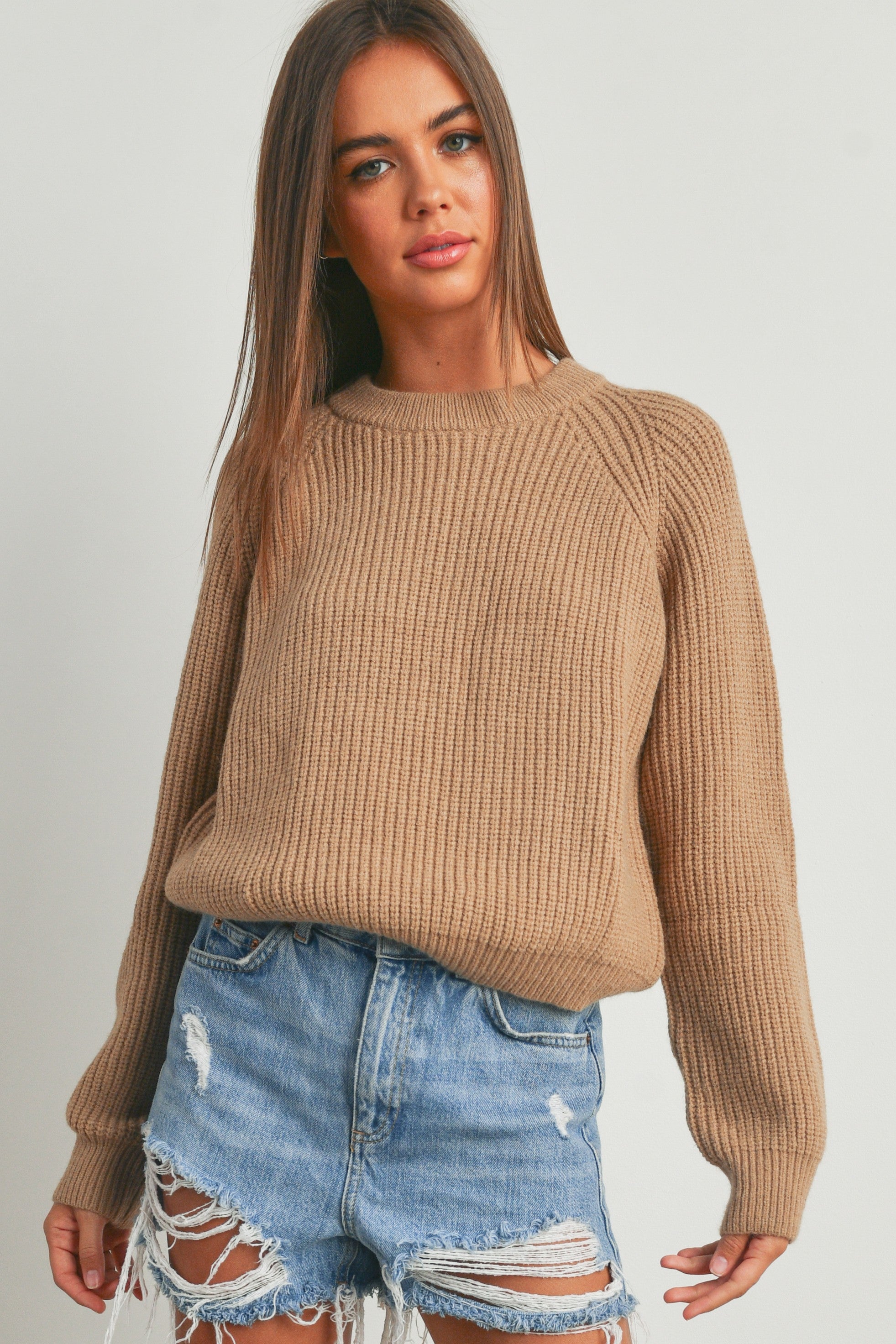 Raglan Pullover - Out of the Blue