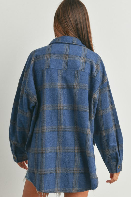 Plaid Jacket - Out of the Blue