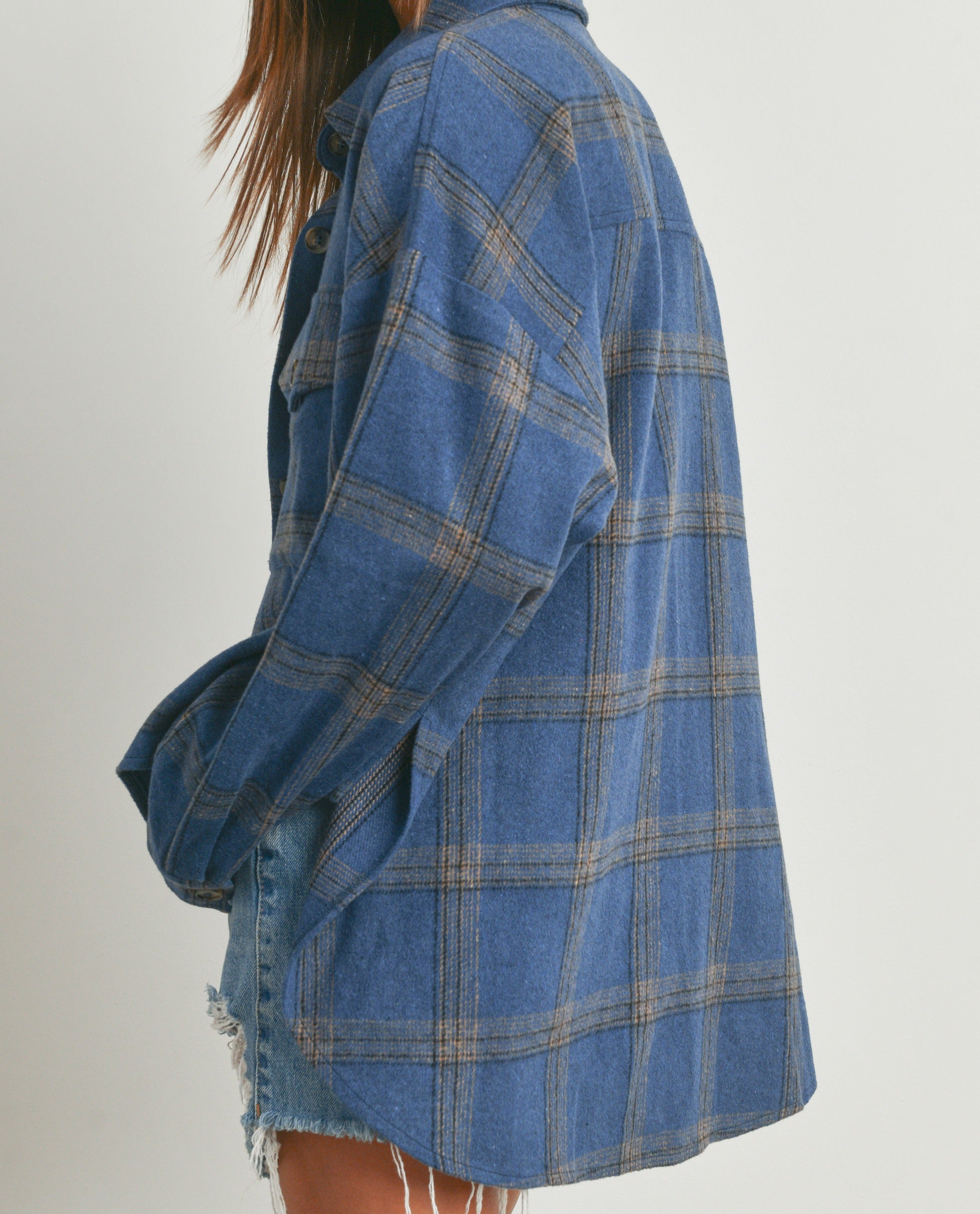 Plaid Jacket - Out of the Blue