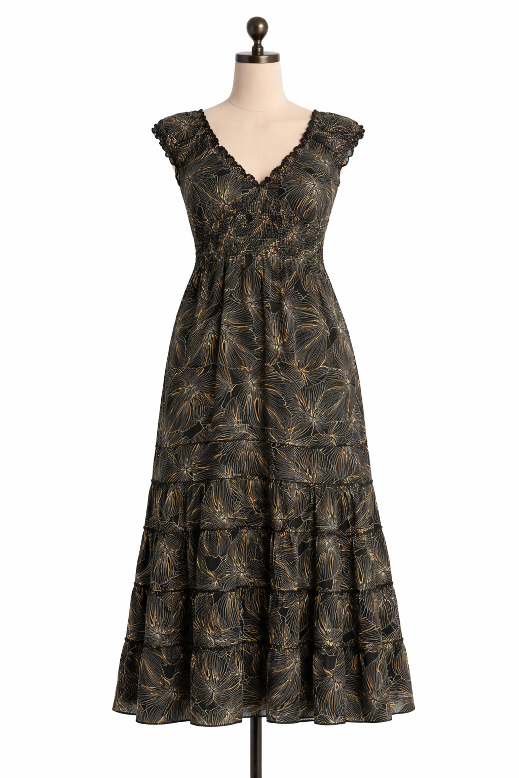 VENUS SARI DRESS - Out of the Blue