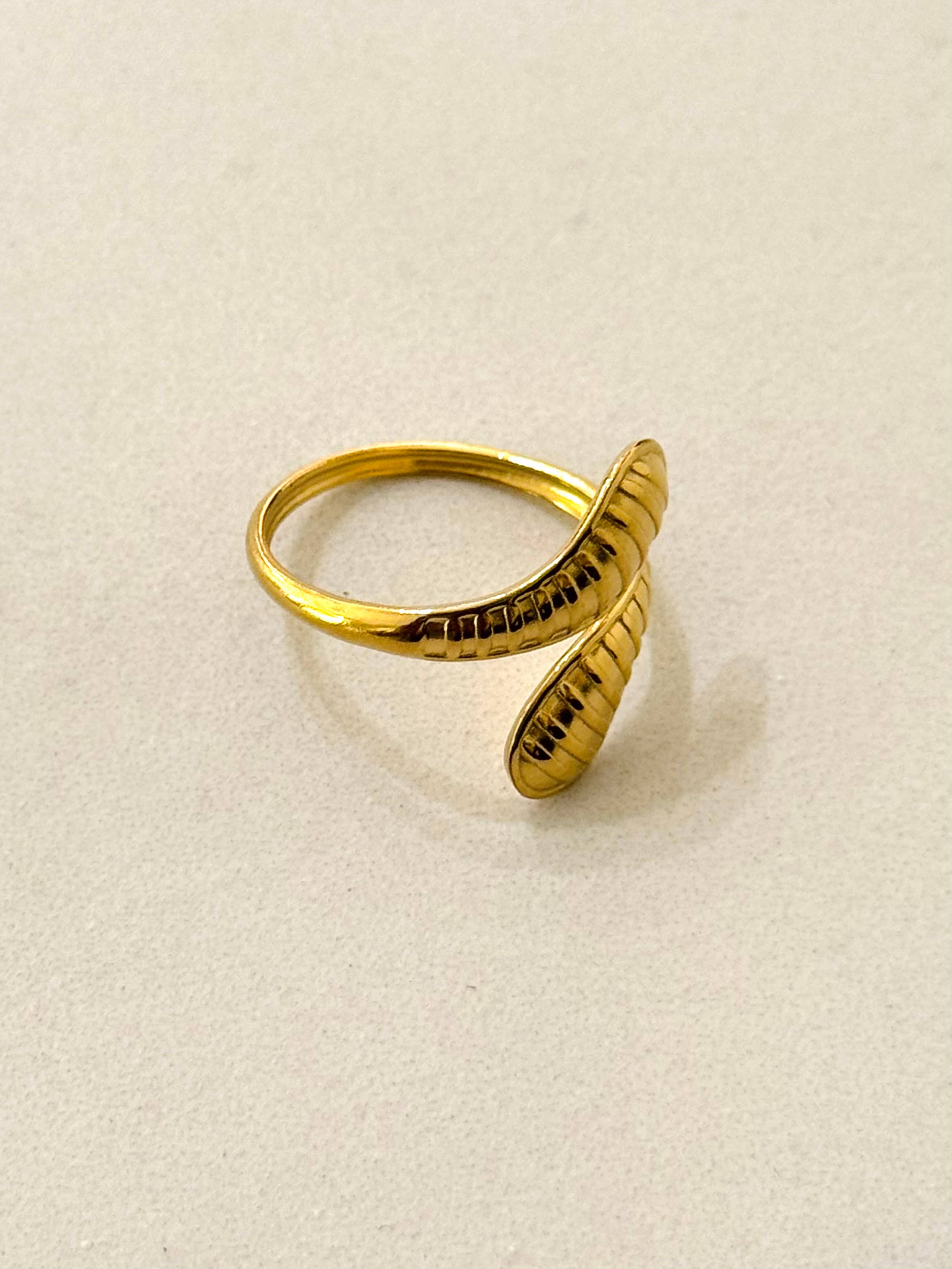 Tulio Stainless Steel Ring - Out of the Blue