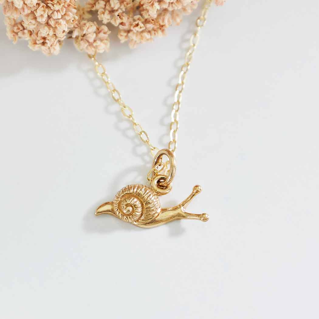 Snail's Pace Necklace - Out of the Blue