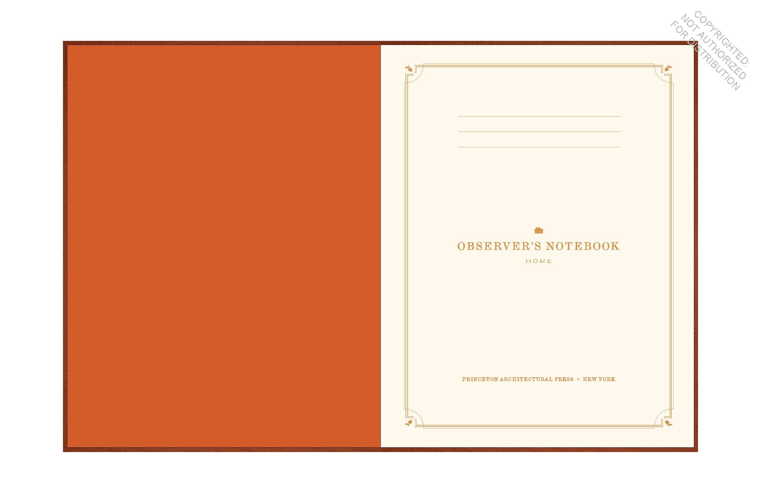 Observer’s Notebook: Home