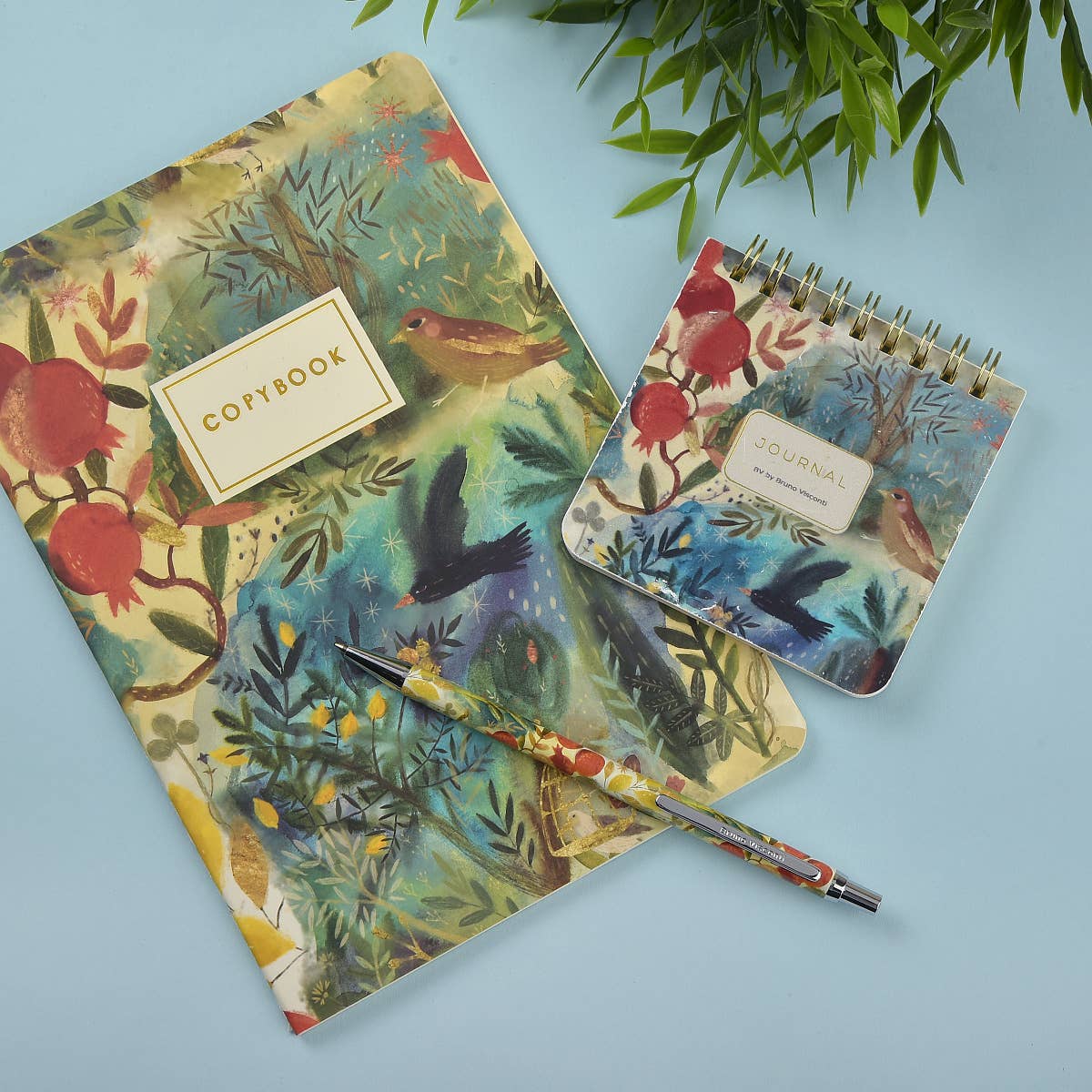 Roman Murals Notebook - Out of the Blue