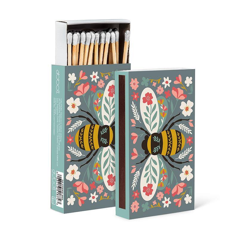 Floral Bee  Matches - Out of the Blue