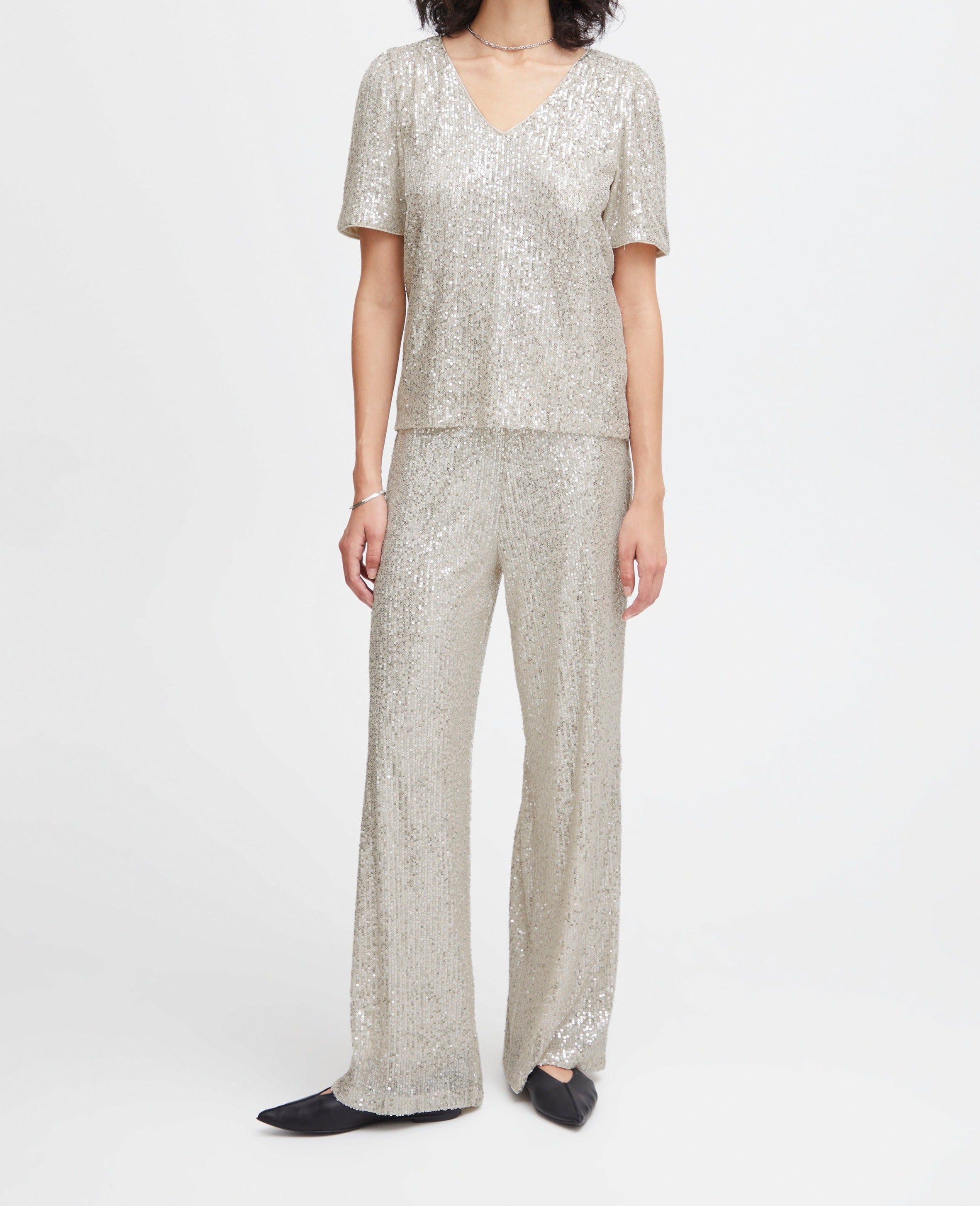 Sequin Top - Out of the Blue