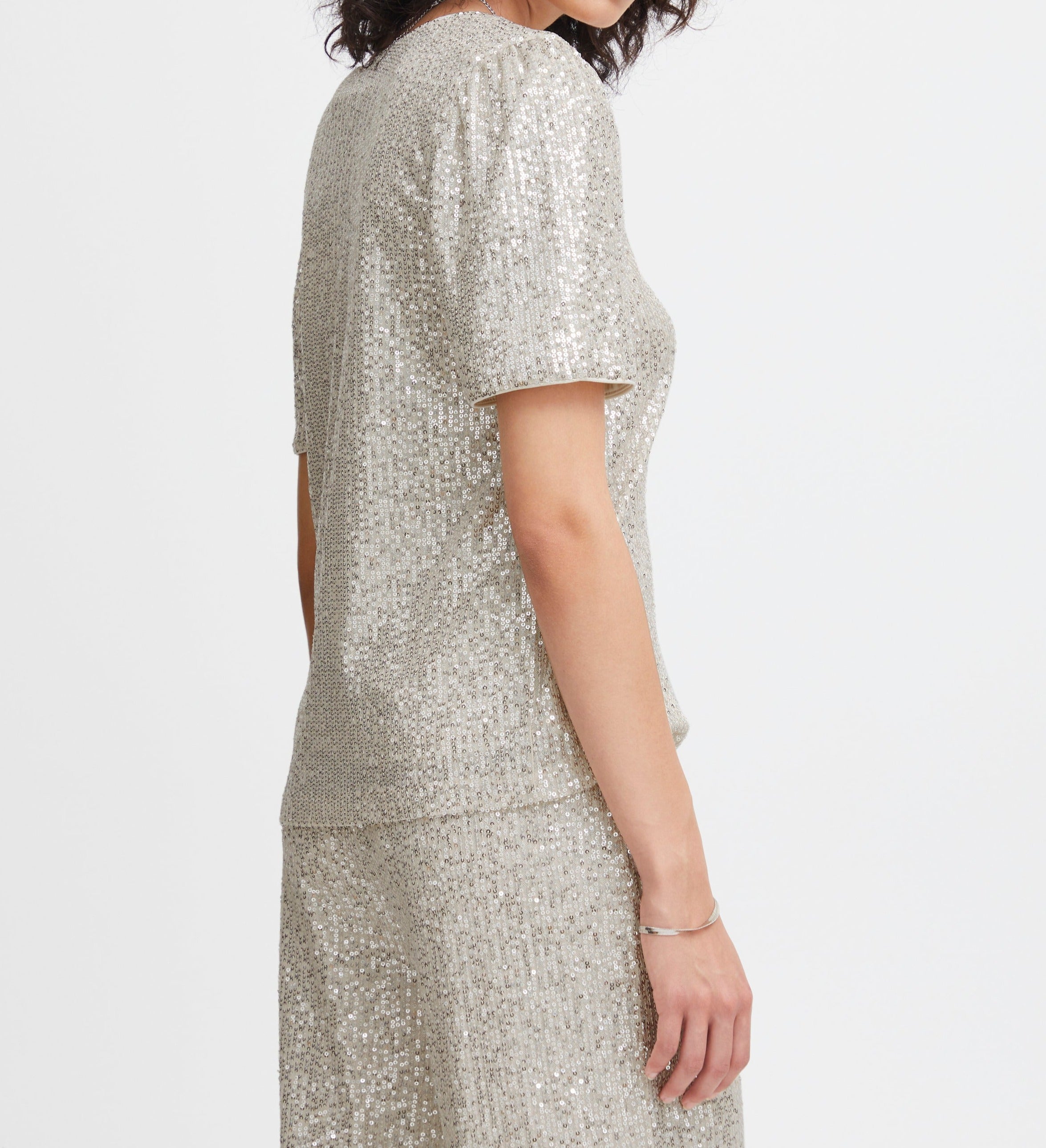 Sequin Top - Out of the Blue