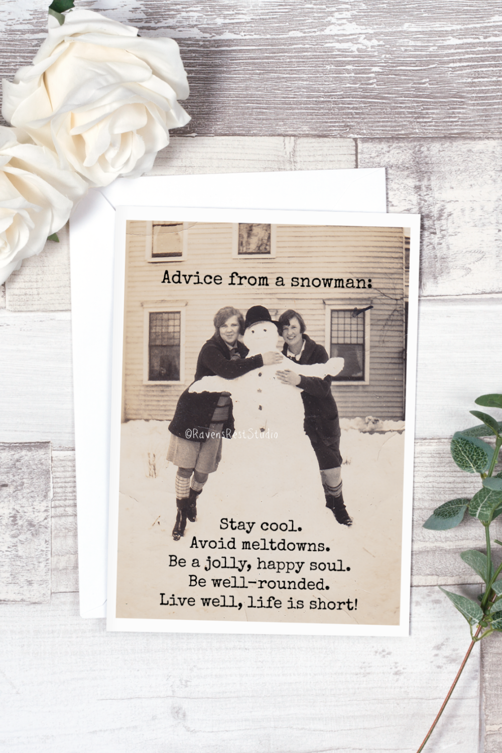 Advice From A Snowman: Stay Cool. Avoid Meltdown... - Out of the Blue