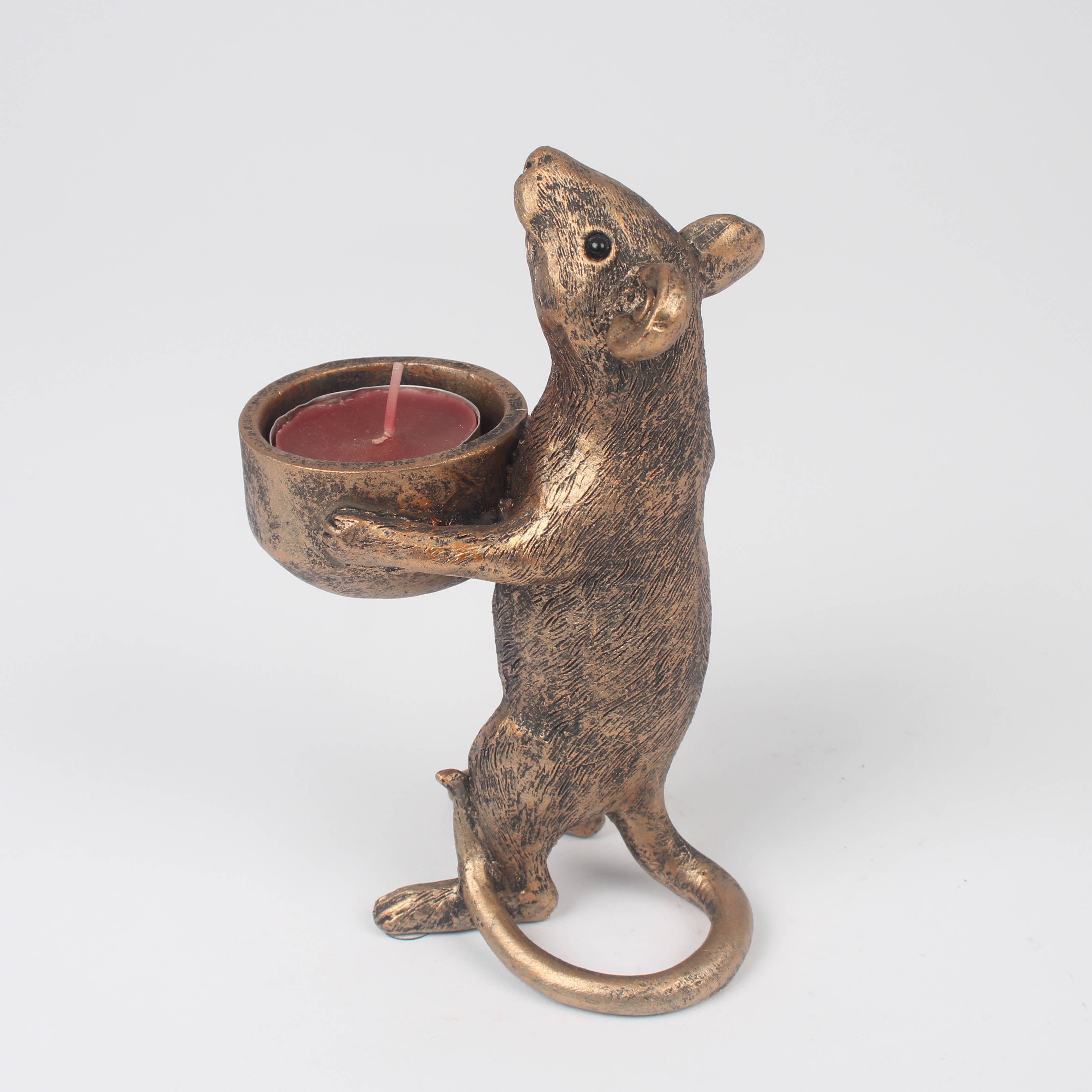 Mouse Tealight Candle Holder