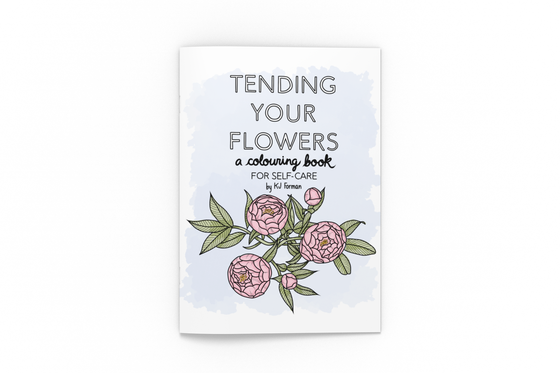 Tending Your Flowers: A Coloring Book for Self-Care - Out of the Blue