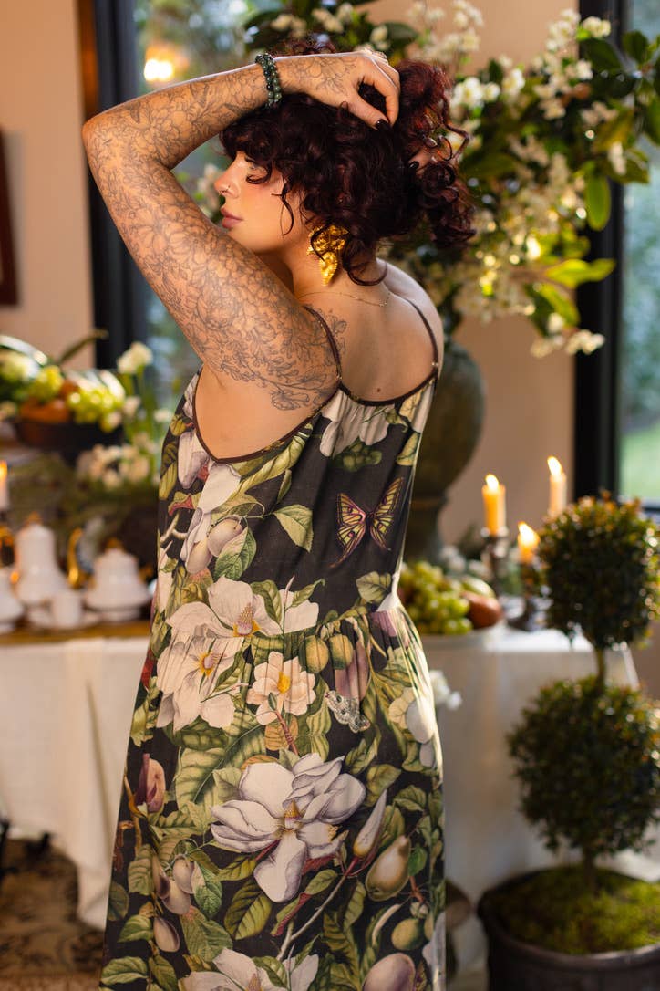 Fleur De Lune Slip Dress