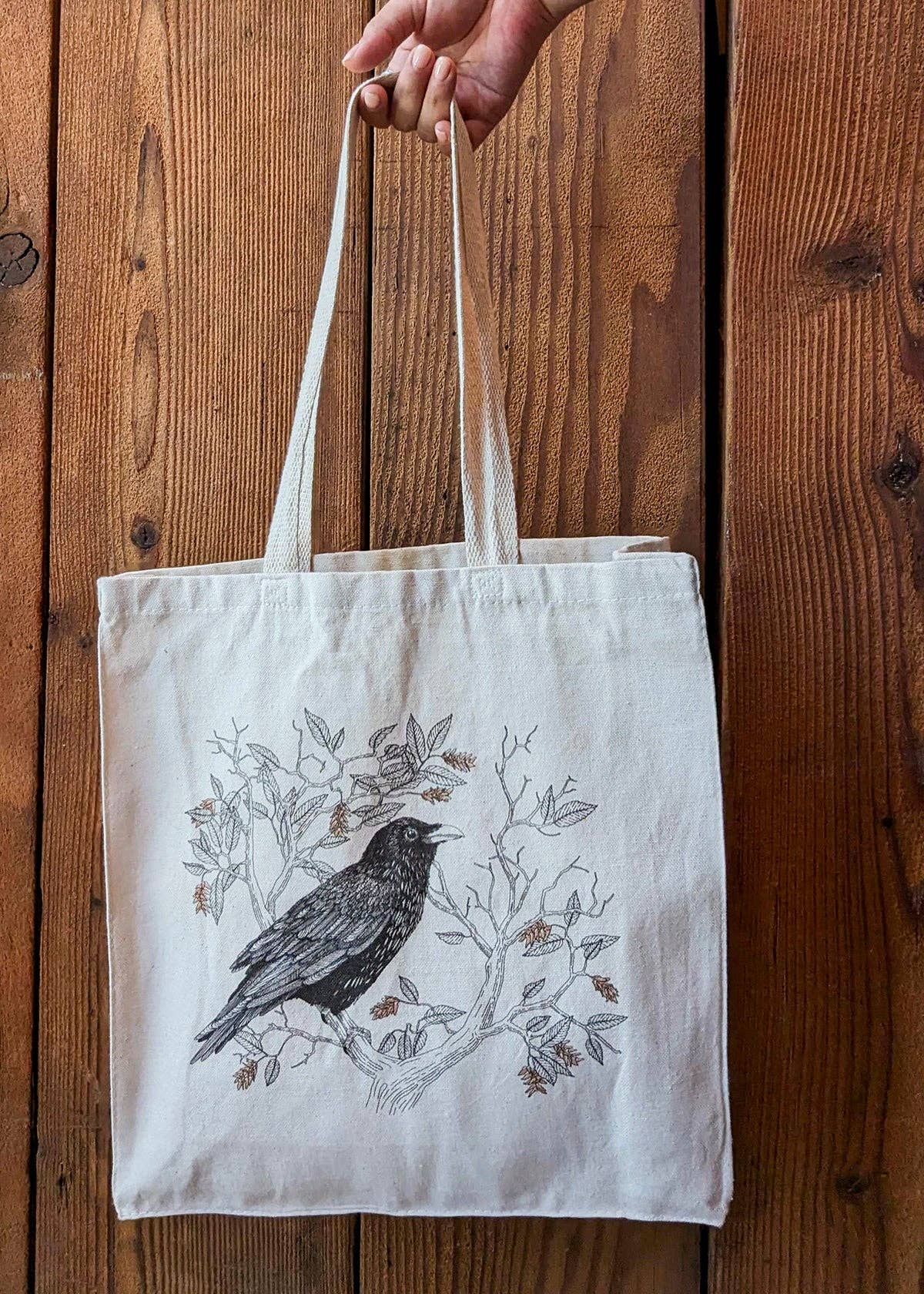 Tote Bag: Common Raven - Out of the Blue