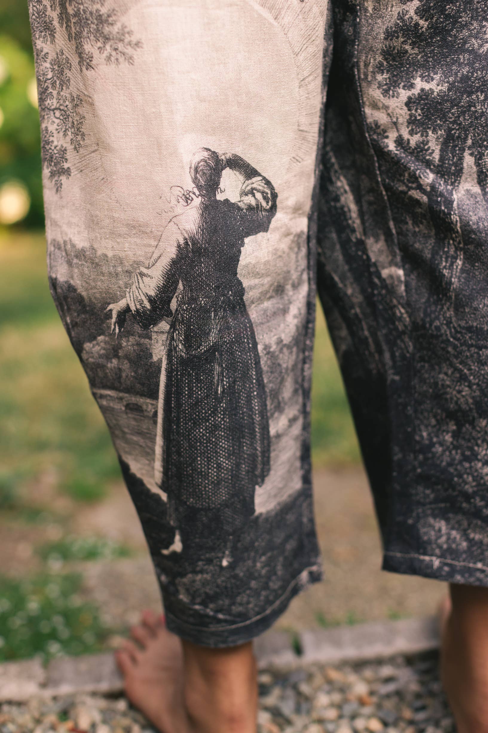 Still I Rise Artist Pant - Out of the Blue