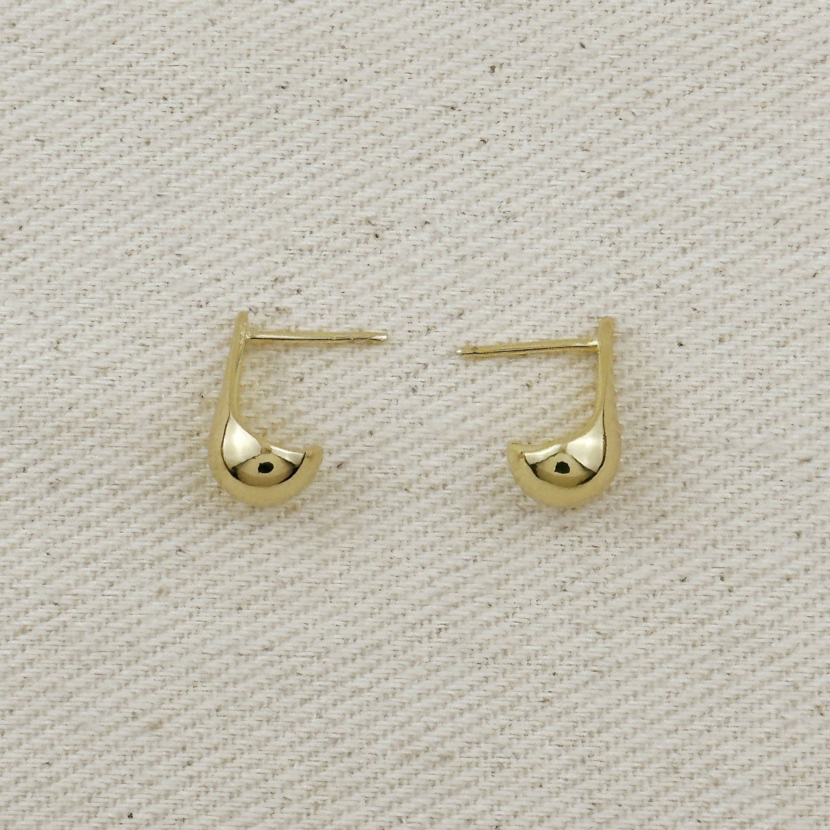 18k Gold Filled Teardrop Earrings
