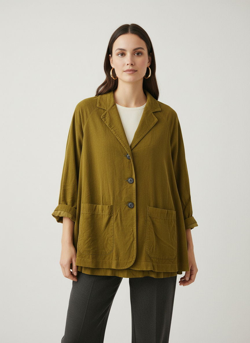 Amelie Oversized Swing Blazer