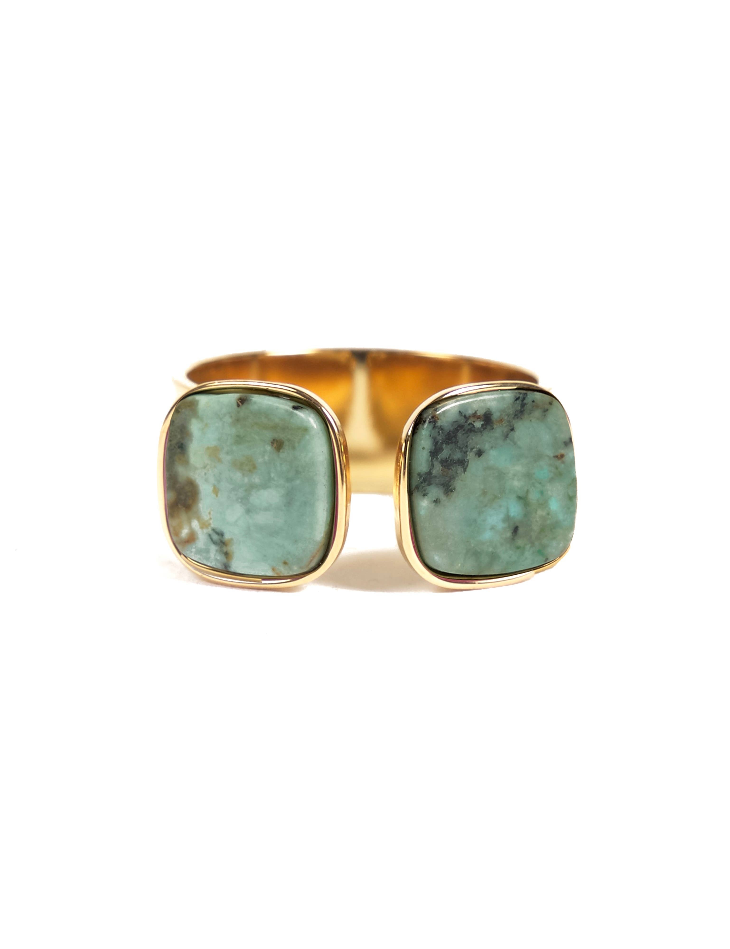 Kalandra Ring w Mineral Stones - Out of the Blue