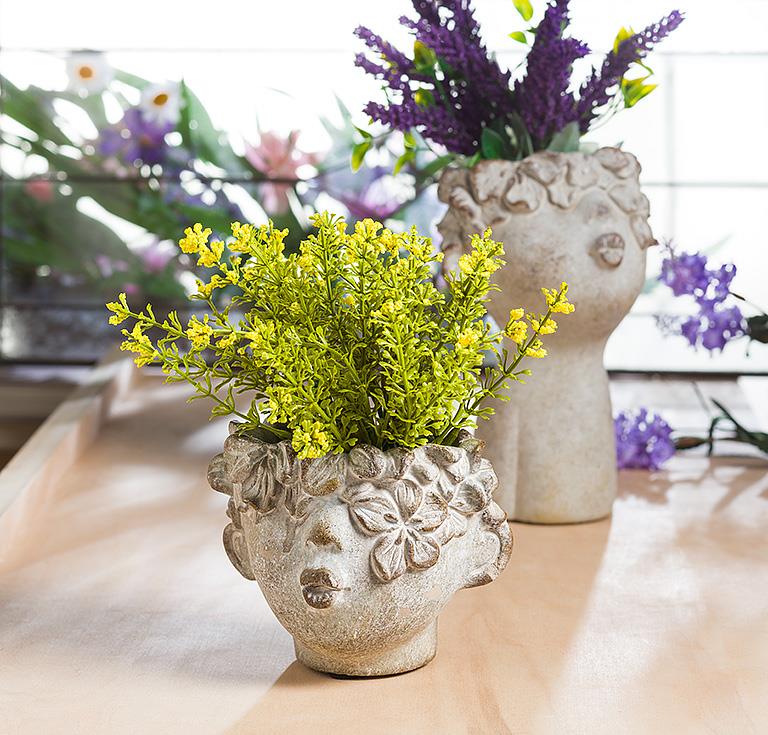 Mini Kissing Face Planter - Out of the Blue