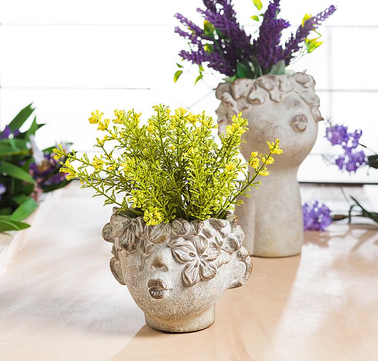 Mini Kissing Face Planter - Out of the Blue