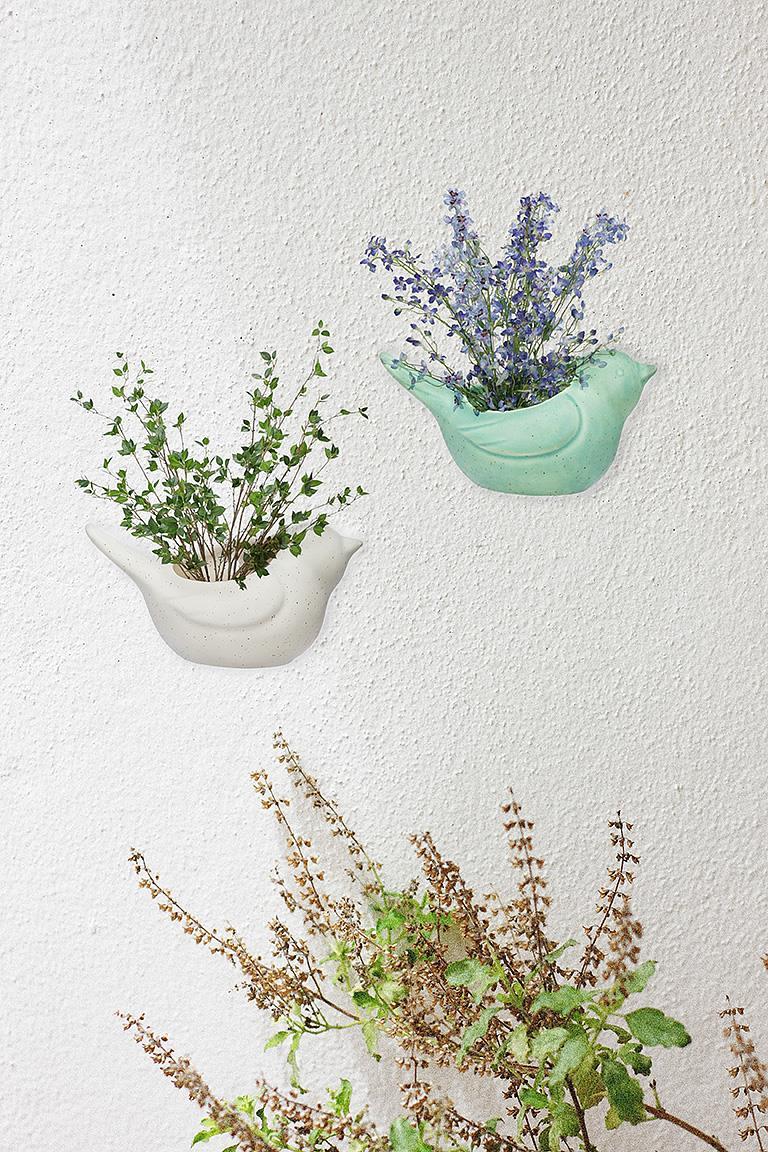 Bird Wall Planter - Out of the Blue